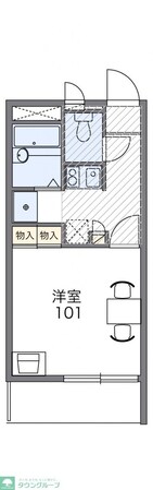 レオパレスMARUTAKAの物件間取画像